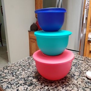 Tupperware Impressions Bowl Set